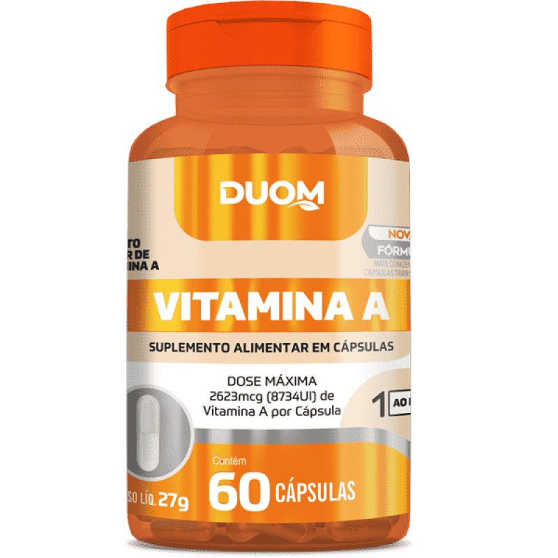 Vitamina A 60 cápsulas