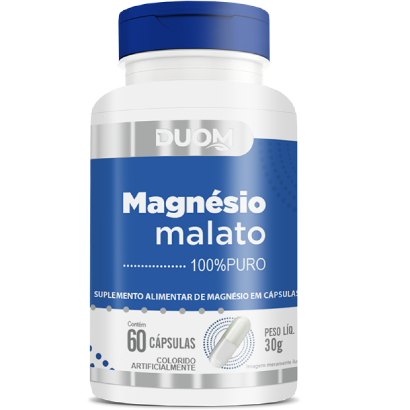 Magnésio Malato 60 cápsulas