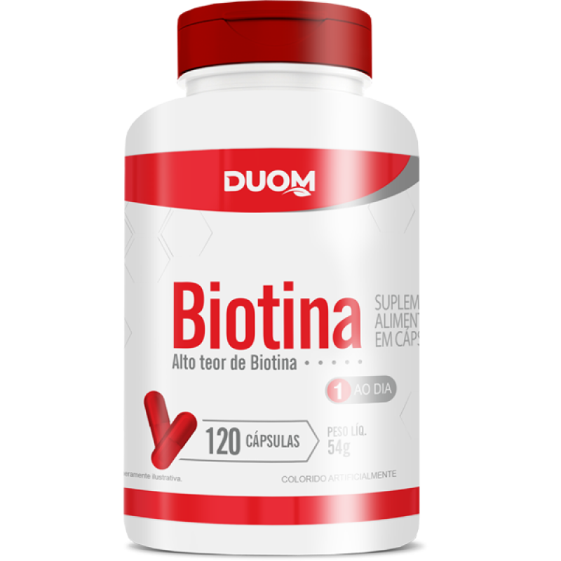 Biotina 120 cápsulas