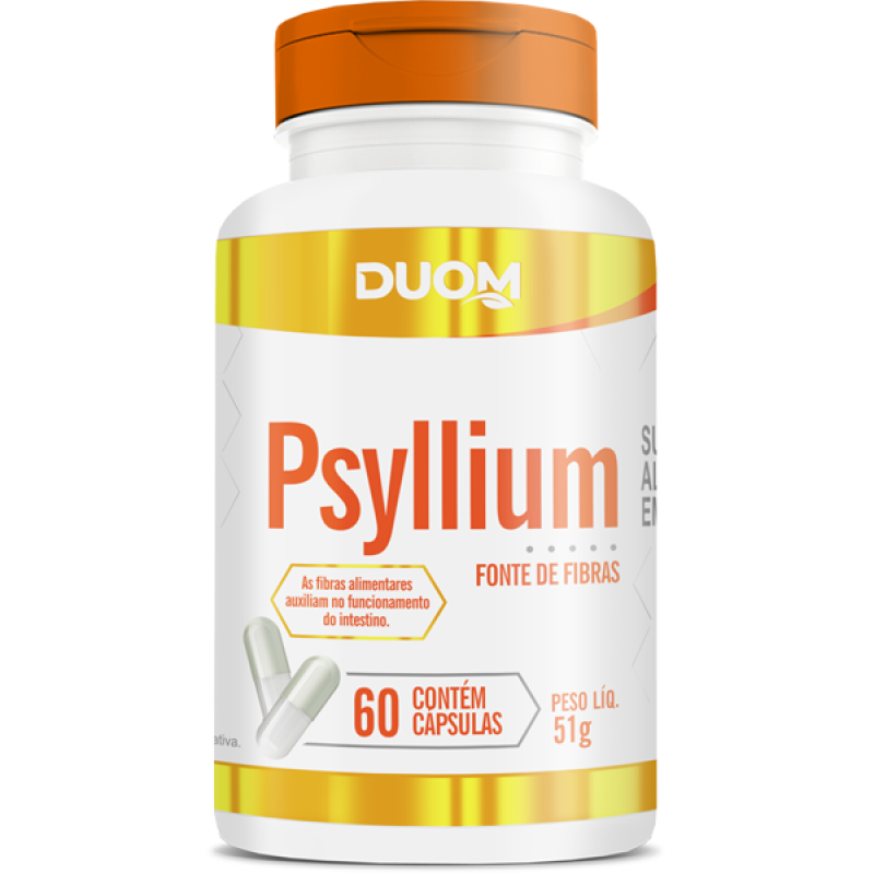 Psyllium 60 cápsulas