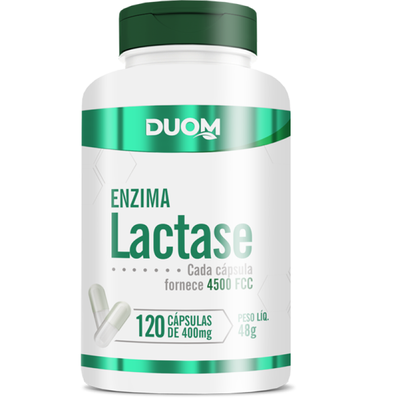 Lactase (Enzima) 120 cápsulas